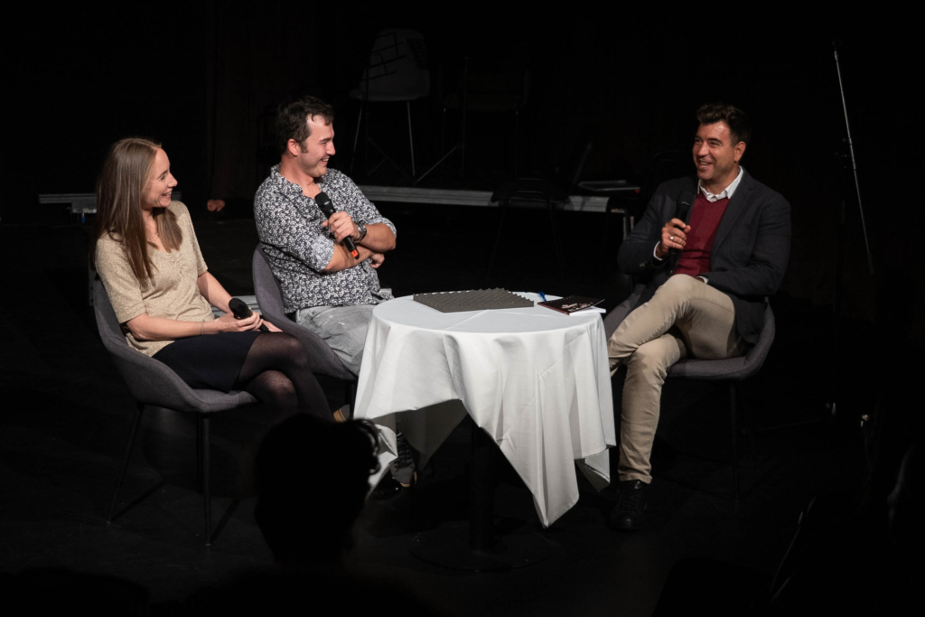 Sényi Fanni, Vajda Zoltán Richárd és Lukácsy György